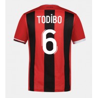 Pánský Fotbalový dres OGC Nice Jean-Clair Todibo #6 2023-24 Domácí Krátký Rukáv